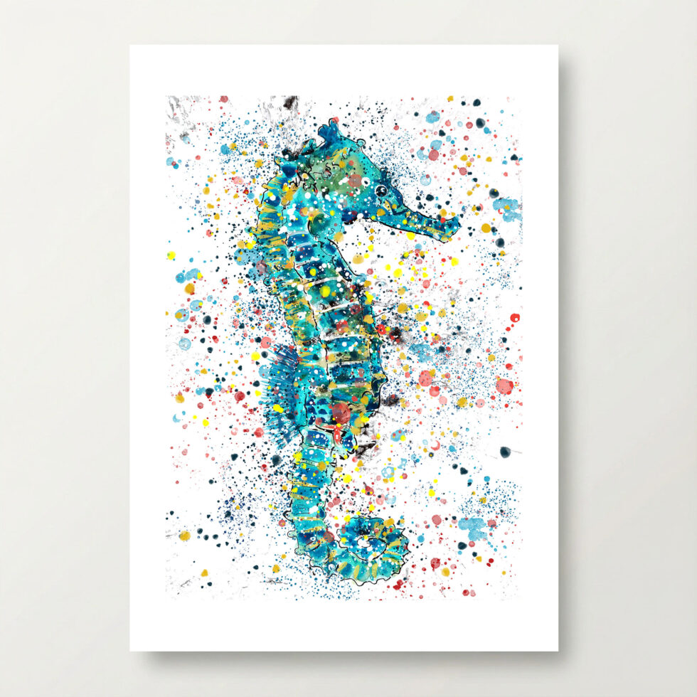 Cavallet de mar verd · Print A2